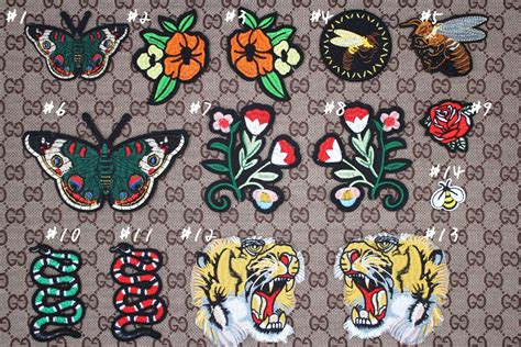 gucci patches for sale